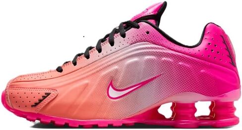 Nike Shox R4 Women's Shoes (Hyper Pink/Pink/Black/Pink Foam) Size 8 in Kuwait