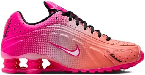 Nike Shox R4 Women's Shoes (Hyper Pink/Pink/Black/Pink Foam) Size 8 in Kuwait