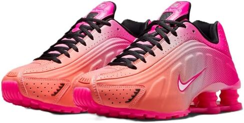 Nike Shox R4 Women's Shoes (Hyper Pink/Pink/Black/Pink Foam) Size 8 in Kuwait