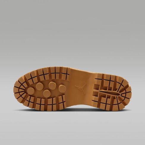 Air Jordan 1 Brooklyn Low Women's Shoes (Wheat/Team Red/Metallic Gold/Anthracite) in Kuwait