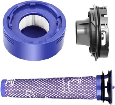Motor Rear Cover Front Rear HEPA Filter for Dyson V7 /V8 Cleaner Accessories,V7 Motor Rear Cover HEPA Filter Conversion Kit (Motor Rear Cover+Post Filter+Front Filter) in Kuwait