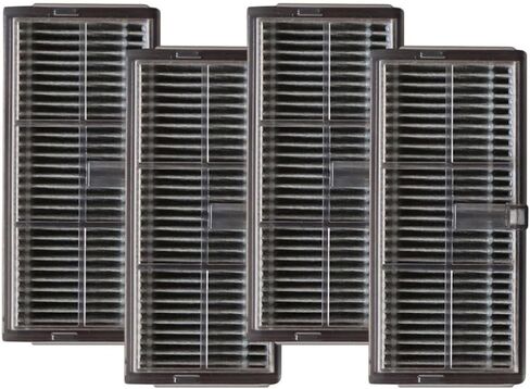 Replacement Filter For MOVA P10 Pro For Ultra Vacuum Cleaner, 4-Pack,Filter Mesh With Plastic Frame, Black, For Home Use With Pets And Children in Kuwait