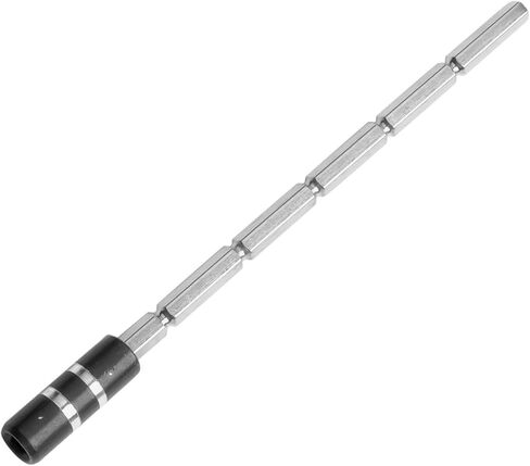 Hex Socket Magnetic Extension Bar Rod for 1/8 in Screwdriver Bits, Metal Shaft Adapter Enables Secure Bit Hold and for ACCESS to Tight Hard-to-Reach Spaces in Kuwait
