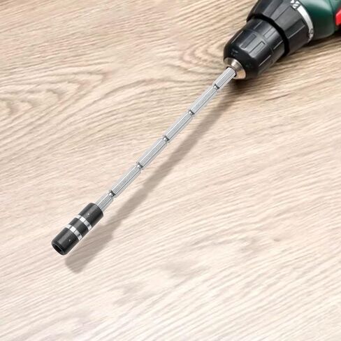 Hex Socket Magnetic Extension Bar Rod for 1/8 in Screwdriver Bits, Metal Shaft Adapter Enables Secure Bit Hold and for ACCESS to Tight Hard-to-Reach Spaces in Kuwait