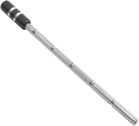 Hex Socket Magnetic Extension Bar Rod for 1/8 in Screwdriver Bits, Metal Shaft Adapter Enables Secure Bit Hold and for ACCESS to Tight Hard-to-Reach Spaces in Kuwait
