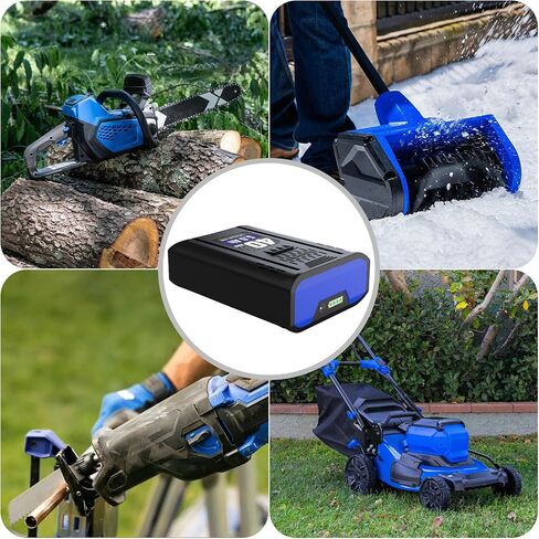 2 Pack 40V 6.0Ah Battery, Compatible with Kobalt 40V Lithium-Ion Batteries KB240-06 KB340-06 KB440-06 KB540-06 KB640-06 in Kuwait