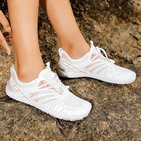 Barefoot Water Shoes for Women Men,Quick-Dry & Drainage Hiking Swim Shoes,Lightweight & Soft Breathable Athletic Footwear,Fashion Design Non-Slip Aqua Socks for Beach Pool River Surfing in Kuwait
