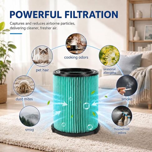 VF6000 Filter for Rigid 5-20 Gallon Wet Dry Vacuums | Fits WD5500, WD0671, WD6425, WD7000, WD1280, WD1851, WD1680, WD1956, RV2400A, 1400RV and RV2600B vacuums. in Kuwait