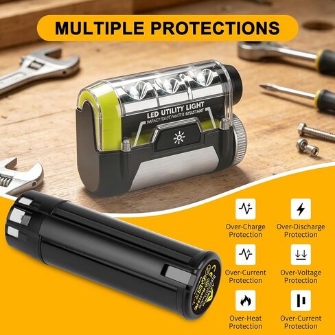 4000mAh Li-ion Battery for RYOBI 4V Battery AP4001 Tek4 AP4302 AP4700 CSD42l RGS410 RLP416 RP4020 RP4300 RP4400 RP4410 RP4900 RP4520 RP4530 RP490 HP53LK in Kuwait