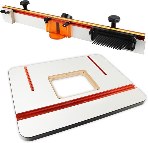 O'SKOOL 32" x 24" MDF Router Table Top with 32 Inches Long Router Table Fence System in Kuwait