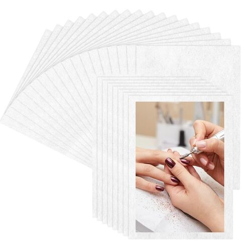 800 Sheets Nail Dust Collector Filter Paper, Disposable Dust Collector Nails Tech Vacuum Filter Sheets for Most Nails Dusts Fan Extractor Machine, Salon & Home Nail Supplies Accessories (White) in Kuwait