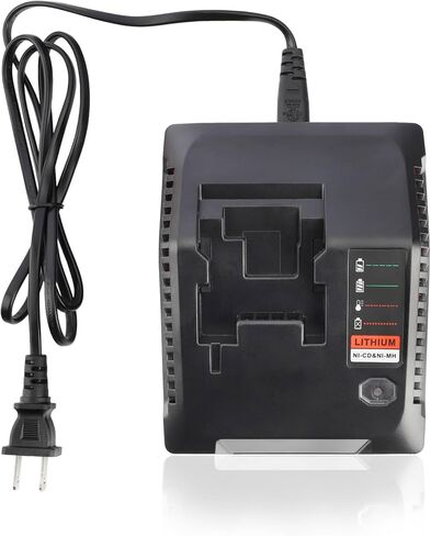 Replacement Charger for Porter Cable 18V Battery PC18B PC18BL PC18BLX PCC489N NiCd NiMH Lithium Battery Packs PCXMVC PCMVC Charger in Kuwait