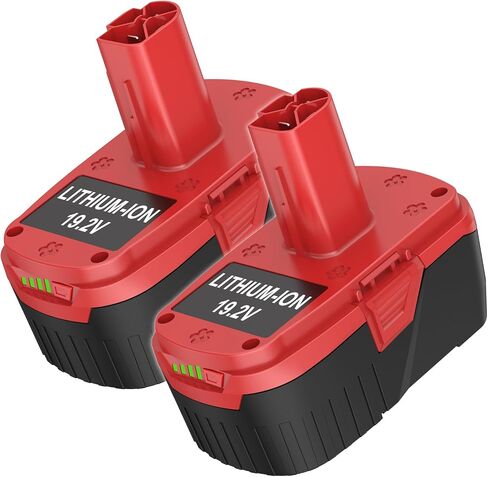 FSKE 7000mAh Lithium Replacement for Craftsman 19.2 Volt Battery C3 2Packs | Upgraded High Capacity Compatible with Craftsman 19.2V Power Tools in Kuwait