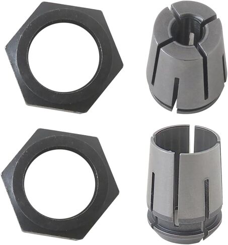 GRABOTE 1/2" and 1/4" Router Collet for Dewalt DW621 DW616 DW618 Dw622 Dw626, for 1617 1617EVS 1618 1618EVS 1613 1613EVS 1613AEVS Router Part No.326286-03 326286-04 2610906283 2610906284 in Kuwait