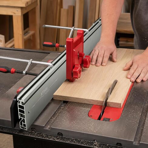46" T-Track Table Saw Fence Extension with Multiple T-Slots (Frence Only) | XT XTENDER Fence Compatible with Most Saws (Portable Table Saws, Bench Top Saws and Band Saws)& Accessories in Kuwait