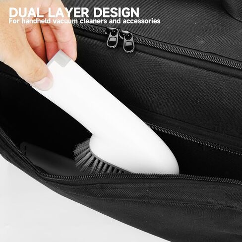 Handheld Vacuum Cleaner Storage Bag Fits for BLACK+DECKER CHV1410L HNVC215B10 HHVK320J10 HHVK320J61, Dustproof Heavy Duty Portable Handheld Car Vacuum Cleaner Carrying Case in Kuwait