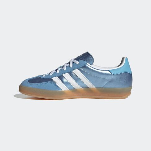 adidas Womens Gazelle Indoor Lace Up Sneakers Shoes Casual - Blue in Kuwait