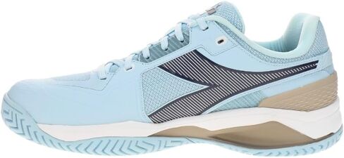 Diadora Womens Blushield Torneo 3 All Ground Tennis Sneakers Shoes - Blue in Kuwait