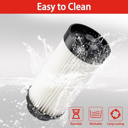 Shop-Vac Cartridge Filter Replacement, Only Compatible with Shop-Vac Pet Grooming & Vacuum, HEPA Filter with Handle, Washable & Reusable in Kuwait