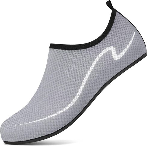 Water Shoes for Women Men Quick-Dry Aqua Socks Swim Beach Barefoot Yoga Exercise Wear Sport Accessories Pool Camping Must Haves Adult Youth Size(GY35 US4/3 in Kuwait