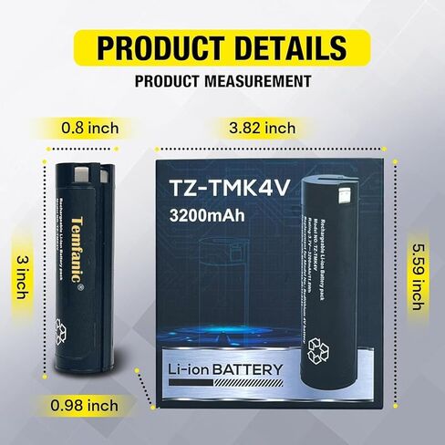 2-Pack Replacement Battery Compatible with 3200mAh USB Battery RED Lithium headlamp Flashlight and Other Tools 48-11-2131 48-59-2013, 2114-21, 2163-21, 2112-21, 2128-21 in Kuwait