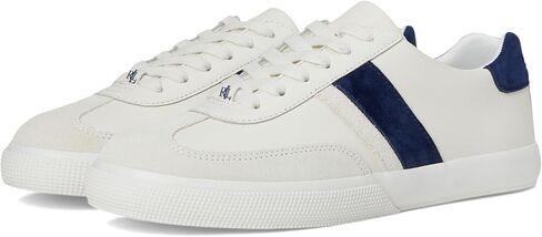 Lauren Ralph Lauren Two-Tone Braylee Leather & Suede Sneakers in Kuwait