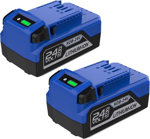 ANTRobut 2Pack Replacement for Kobalt 24V Battery Compatible with 24-Volt Kobalt Battery KB624-03 KB524-03 KB424-03 KB224-03 KB124-03 in Kuwait