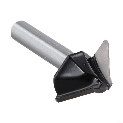 90 Degree Round Bottom V-Shaped Router Bit For Wood Veneer And Wall Panel Slotting, Metal 6.35mm Shank Milling Cutter(2PCS) in Kuwait