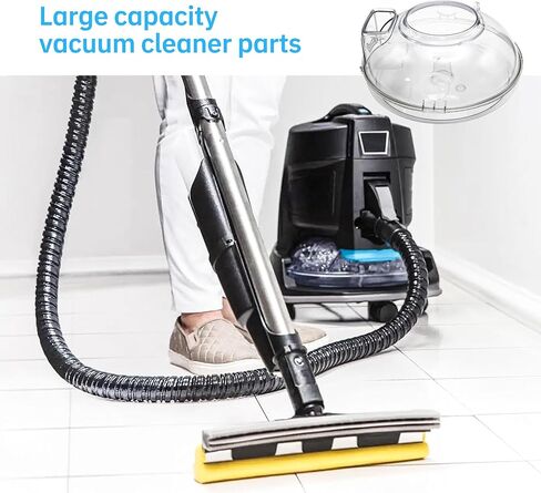 BGD 2.5 Quart Water Pan Basin for Rainbow E2 Type 12 Vacuum Cleaner | Leak-Proof Sealing Edge, Thickened Crack-Resistant Plastic, Fits Black Silver Gold Models, Smooth Surface Easy Clean in Kuwait