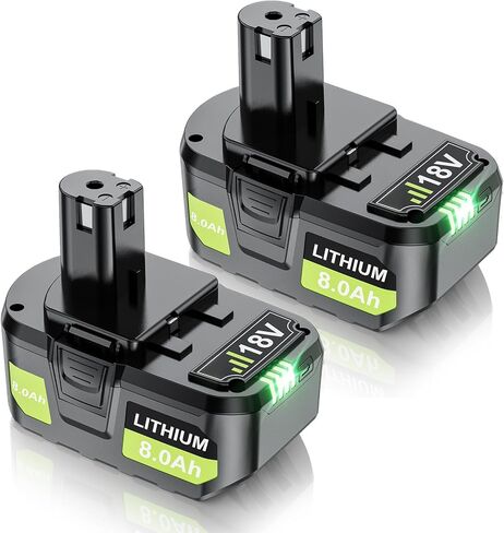Replacement for Ryobi Battery 7000mAh, Compatible with Ryobi 40v Battery & Compatible with Ryobi 40 Volt Battery, Fits OP4050OP40601OP4026OP4030OP4040OP4050A 40V Garden Tool Battery with LED Indicator in Kuwait