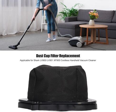 6 Pcs Dust Cup Filter For Shark Lv900 Cordless Replacement Xf900 Filters Kit Dust Bag Dust Filter Vacuum Cleaner Accessories Lv901 For Fiber Abs Filtered Dust Pack Handheld Filters in Kuwait