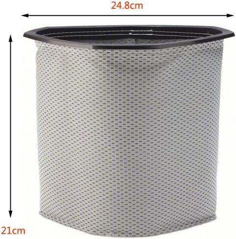 For ProTeam 834072 Cloth Filter for Super for Coach Pro 6, for ProVac FS 6, for GoFit 6 Backpack Vacuum, Washable Tear-Resistant Fabric Triangular 6 Qt Capacity for Homes, Offices, and Gyms(2 PACK) in Kuwait