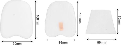 OUKENS Shark Vacuum Filter, 6 Pack Washable Filters Kit Compatible with Shark Rocket XPMFK320, Vacuum Cleaner Accessories Parts Includes Foam and Felt Pads in Kuwait