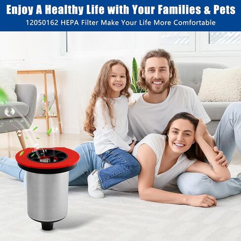 12050162 Replacement Filter for Bosch Unlimited 10/ Unlimited 9 Cordless Vacuum Cleaner BKS1051GQC BBS1041 BBS921TBA, 2 Washable Filter 2 Stainless Steel Filter in Kuwait