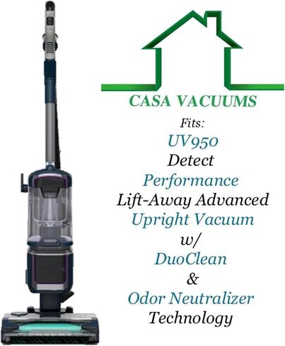 2+1 Filter Kit & Soft Brushroll for Shark Detect Performance Lift-Away Advanced Upright Vacuum with DuoClean Detect​ UV950. 2 Foam & Felt Filters + 1 Post Motor Exhaust HEPA + 1 Teal/Black Roller. in Kuwait
