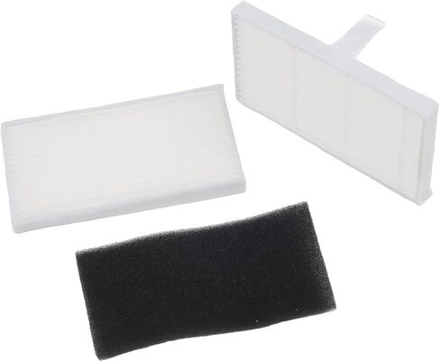 Replacement Washable Filter Kit for Airzeen R7 Robot Vacuum Cleaner, 4-Pack White Filter Paper, and Long-Lasting Performance for Maintaining Clean Floors in Homes with Pets and Children in Kuwait