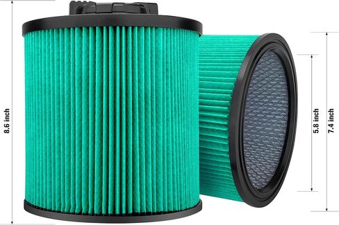 DEWALT Shop Vac Filters Bundle with 4PACK DXVA19-4101 Dust Bags in Kuwait
