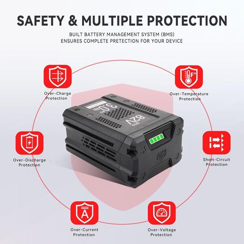3.0Ah Replacement for Briggs & Stratton Snapper XD 82V Max Battery, Compatible with Snapper 82V Battery 1760514 1760265 1760266 1760966 1760967 BSB2AH82 BSB3AH82 BSB4AH82 BSB5AH82 Cordless Power Tools in Kuwait