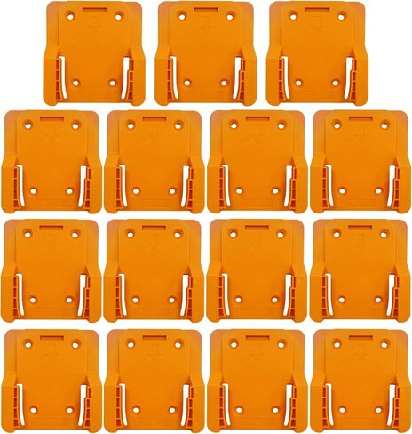 15PACK Battery Packs Mount Holder Compatible with RIDGID 18V Batteries, Wall Mounts Hanger Fit for L1815R B1820R L1830R B1830R B1820, Organize Garage/Workshop/Work Truck, No Battery in Kuwait