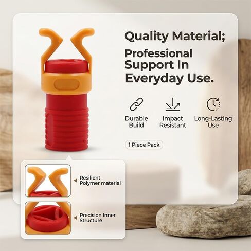 Screw Holder Clamp Fixing Tool for Drills and Screwdrivers, Fits 6-8mm Bit Diameter, Portable Woodworking Fastener Gripper (Red, 1 PC) in Saudi Arabia