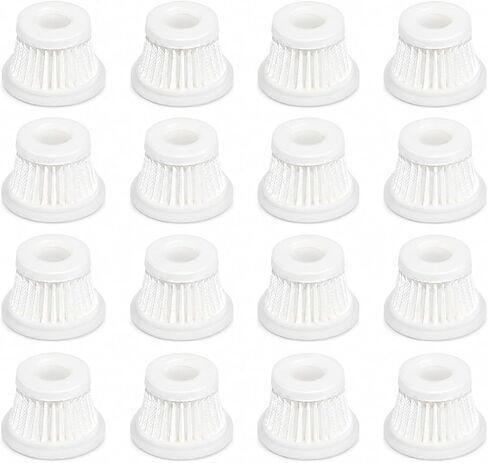 16PCS HEPA Vacuum Filter Replacement Compatible for MBNGF X9 Ultra Cordless Car Vacuum, for ZARIMI X12-ULTRA Mini Vacuum, Washable Handheld Vacuum Filters in Kuwait