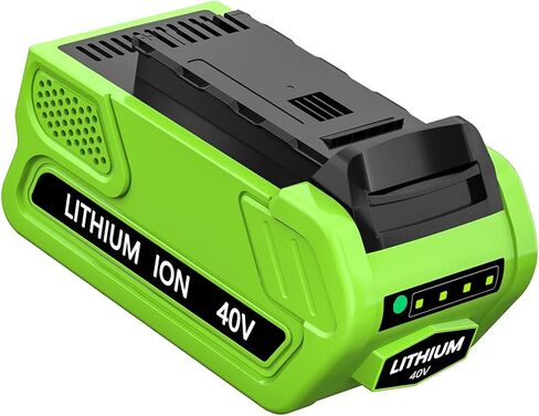 40V Lithium Battery Replacement for Greenworks 40V Battery | Compatible with Greenworks 40 Volt Battery Lithium 29462 29472 29252 22262 25322 Cordless Tools in Kuwait
