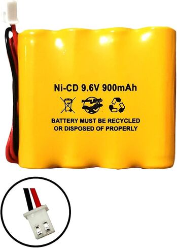 (2 Pack) 9.6v AA900mAh Ni-CD 9.6v AA700mAh Ni-CD Exit Sign Emergency Light Battery Pack Replacement Batteryhawk, LLC in Kuwait