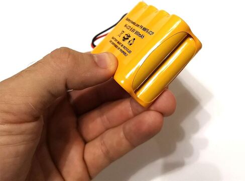 (2 Pack) 9.6v AA900mAh Ni-CD 9.6v AA700mAh Ni-CD Exit Sign Emergency Light Battery Pack Replacement Batteryhawk, LLC in Kuwait