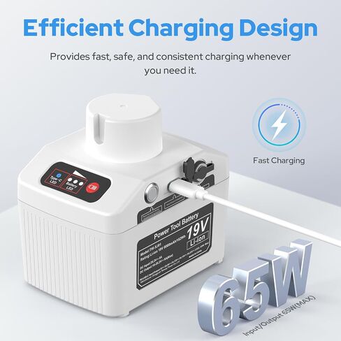 19V/8000mAh 152Wh Compatible with Starlink Mini Battery Pack (8-Hour Battery Life), with DC & Type-C Ports, Rechargeable Outdoor Power Supply for Star-Link Mini Dish, Camping & Travel in Kuwait