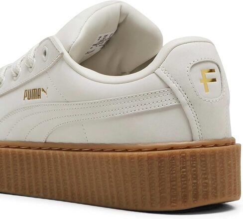 Puma Creeper Phatty Nubuck Unisex Trainers 396813 Sneakers Shoes (UK 4 US 5 EU 37, Warm White puma Gold Gum 03) in Kuwait