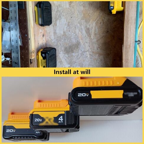 15pcs Battery Holders for Dewalt 20V and 60V Battery （with Screws，No Battery） in Kuwait