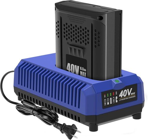 6.5Ah Replacement for Kobalt 40v max Battery and Charger Set KB440-03 KB440C-06 KB240-03 KB640-03 Compatible with 40v Kobalt Cordless Tools in Kuwait