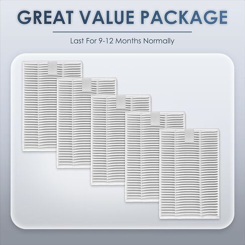 (5 Pack) C28 Replacement HEPA Filters Compatible With Eufy C28 Omni/Robot Vacuum and Mop Combo, Filter Kit, Replacement Parts, Filters Accessories Kit in Kuwait