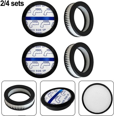 Washable Post Motor Filter And Dust Cup Filter Set for Compatible With for EUREKA Stylus Cordless Vacuum PO901, Replacement Parts For Fine Particle Filtration And Easy Maintenance(2 PACK) in Kuwait